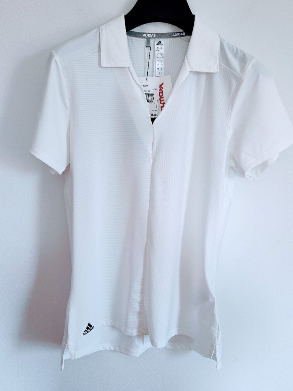 Adidas UPF 50 Knit Top With Collar
